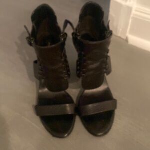 Proenza Schouler black sandals